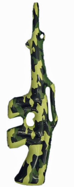 Inflatable Camo riffle Gun